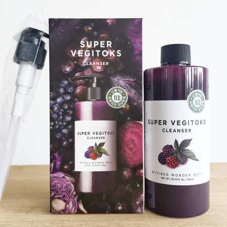 Super Vegitoks Cleanser-Purple Антивозрастной детокс-гель для умывания