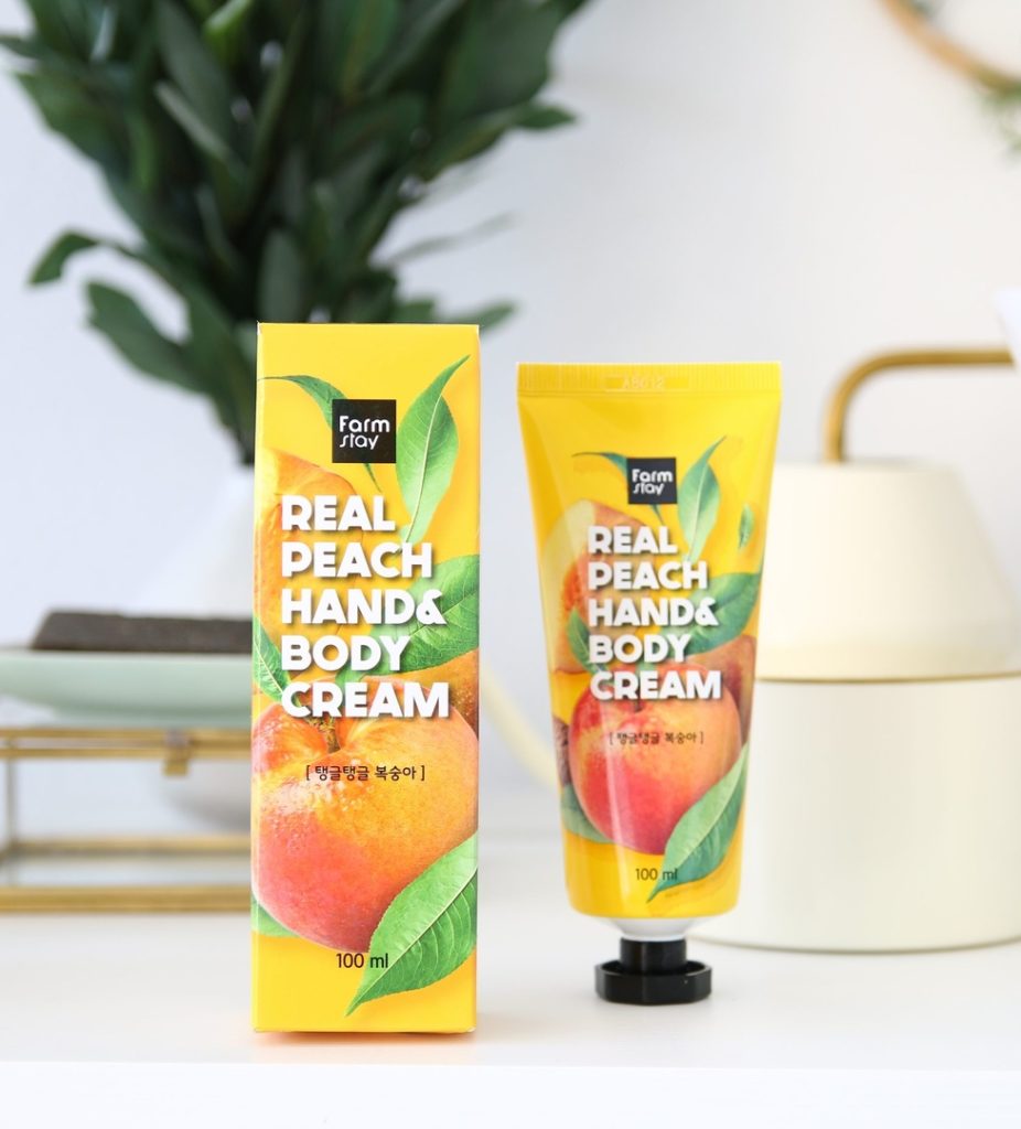 Крем для рук и тела с персиком FarmStay Real Peach Hand Body Cream