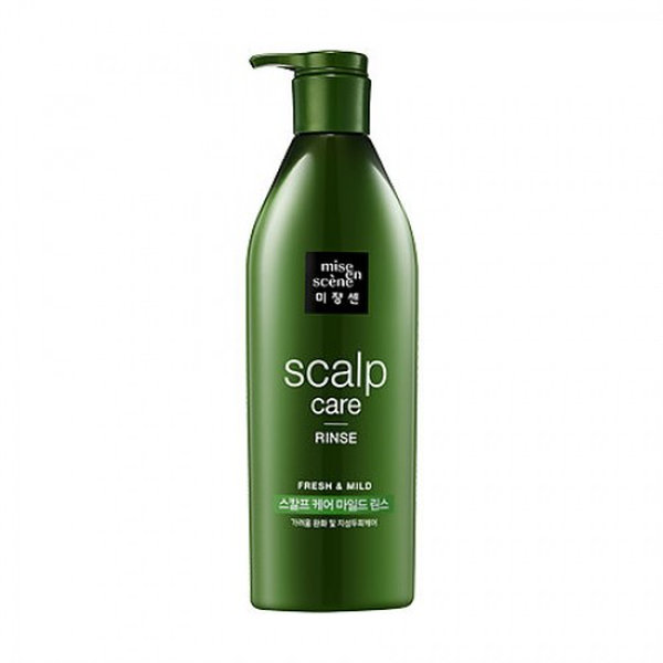 Mise en Scene Scalp Green Shampoo and Rinse 630ml — Укрепляющий кондиционер для волос