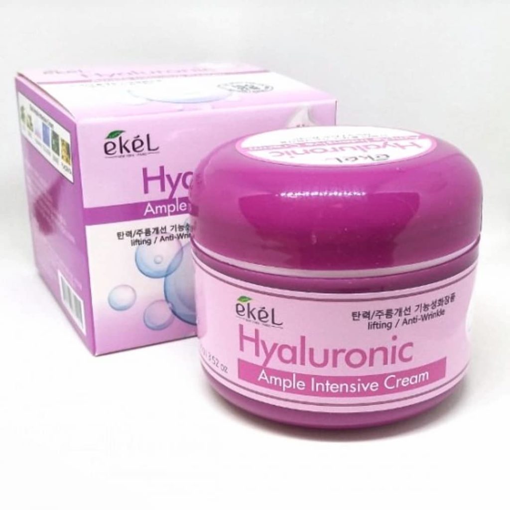Ekel Ample Intensive Cream Hyaluronic — Крем для лица с гиалуроновой кислотой 100г