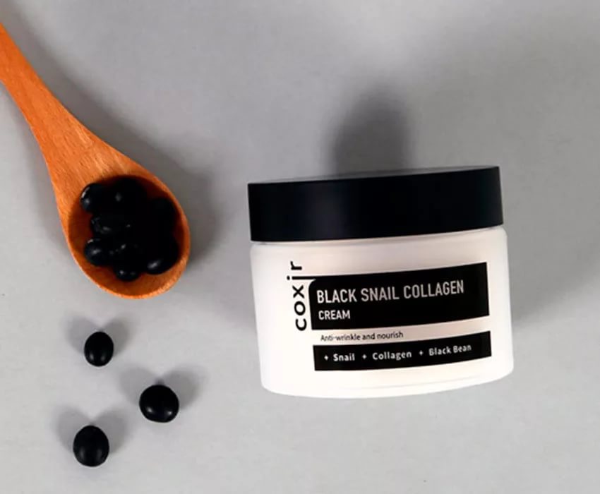 Антивозрастной крем для лица COXIR Black Snail Collagen Cream