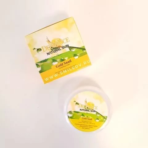 Питательный крем с золотом и муцином улитки Deoproce Skin Gold Snail Nourishing Cream