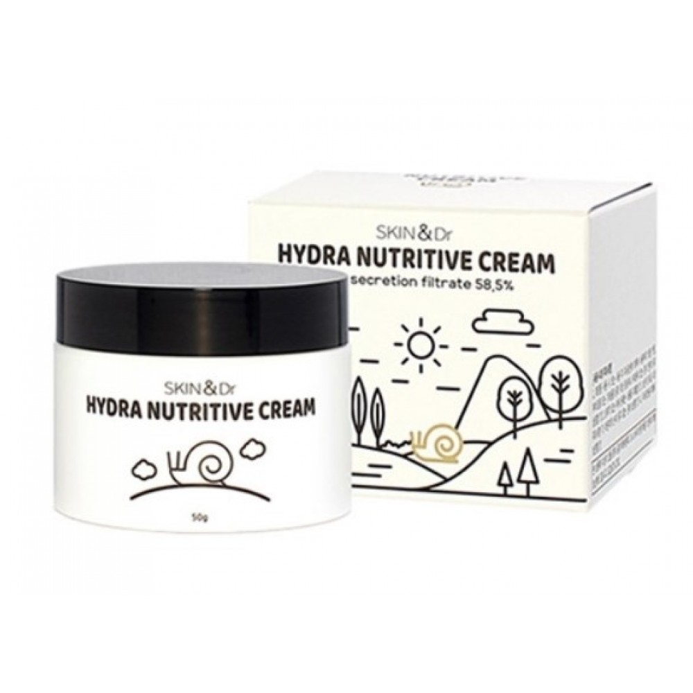 Питательный крем с муцином улитки Skin&Dr Hydra Nutritive Cream — 50г