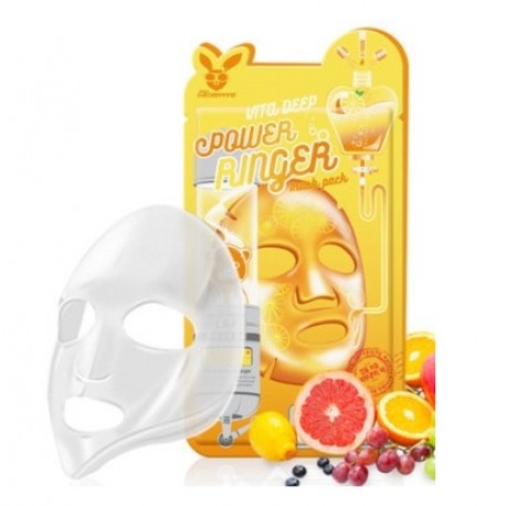 elizavecca deep power ringer mask pack vita 23 ml Маска для лица тканевая с витаминным комплексом