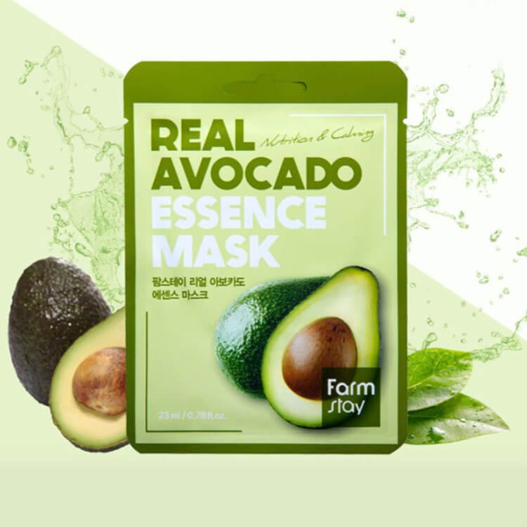 Тканевая маска FarmStay Real Avocado Essence Mask с авокадо