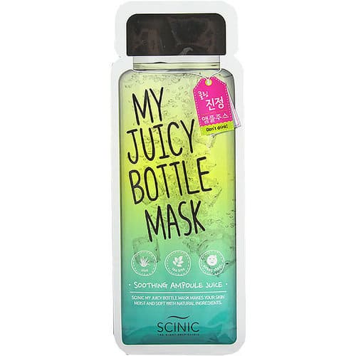 Тканевая маска успокаивающая Scinic My Juicy Bottle Mask (Soothing Ampoule Juice)