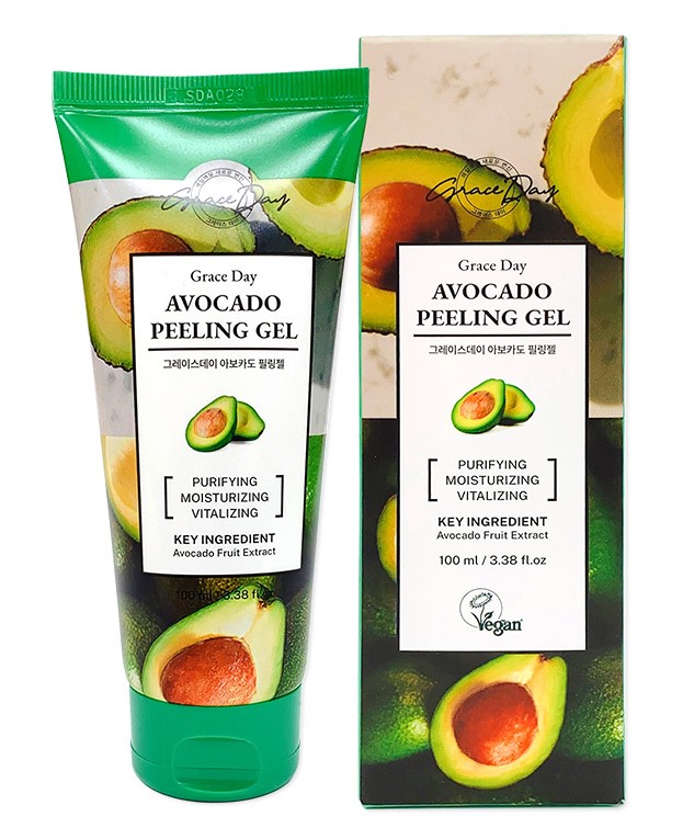 Пилинг-гель с экстрактом авокадо Grace Day Avocado Peeling Gel