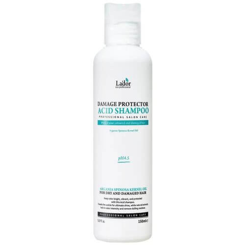 Защитный шампунь для поврежденных волос Lador Damaged Protector Acid Shampoo 150ml