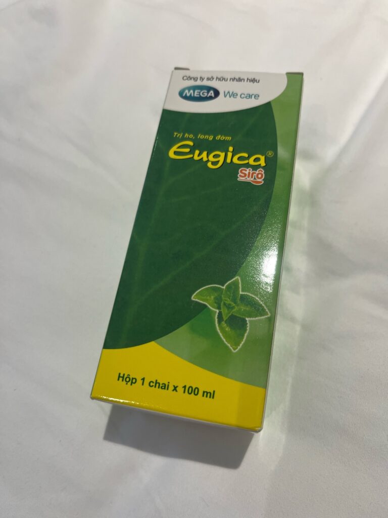 Eugica Сироп для лечения кашля, насморка, гриппа