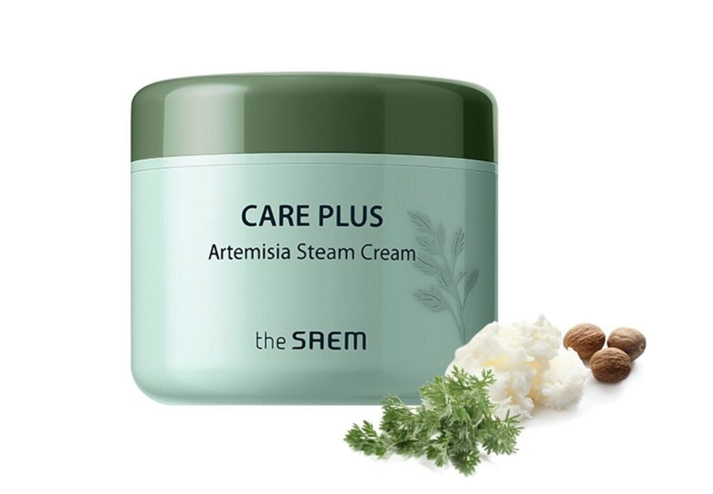 Увлажняющий паровой крем с полынью и маслом ши The Saem Care Plus Artemisia Steam Cream