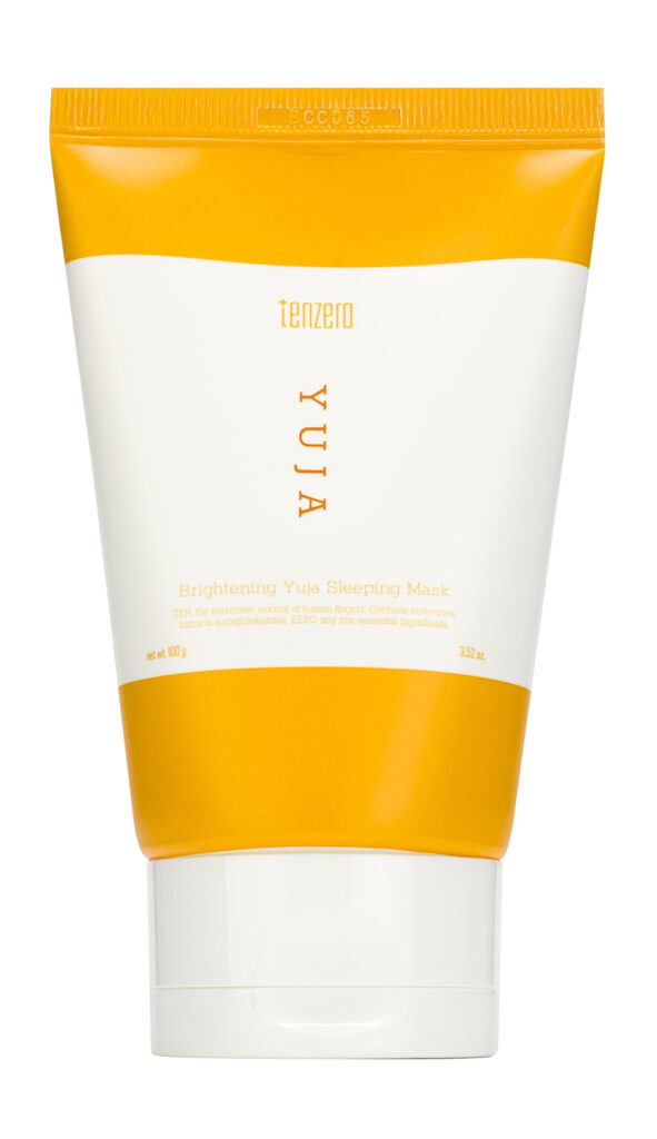 TENZERO Ночная маска для лица с экстрактом юдзу Brightening Yuja Sleeping Mask 100г