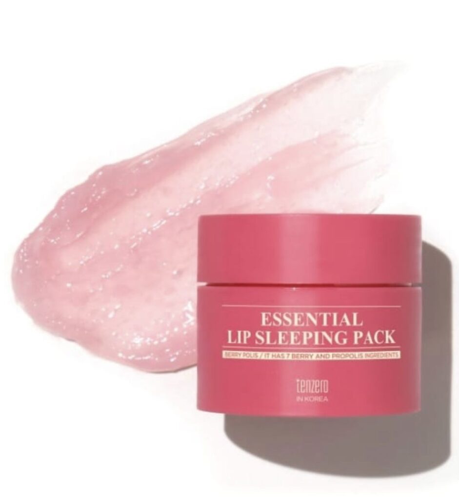 Ночная маска для губ с экстрактами ягод и мёда TENZERO Essential Lip Sleeping Pack Berry Polis