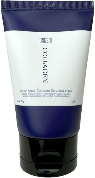 TENZERO Ночная маска для лица с коллагеном Deep Aqua Collagen Sleeping Mask 100г