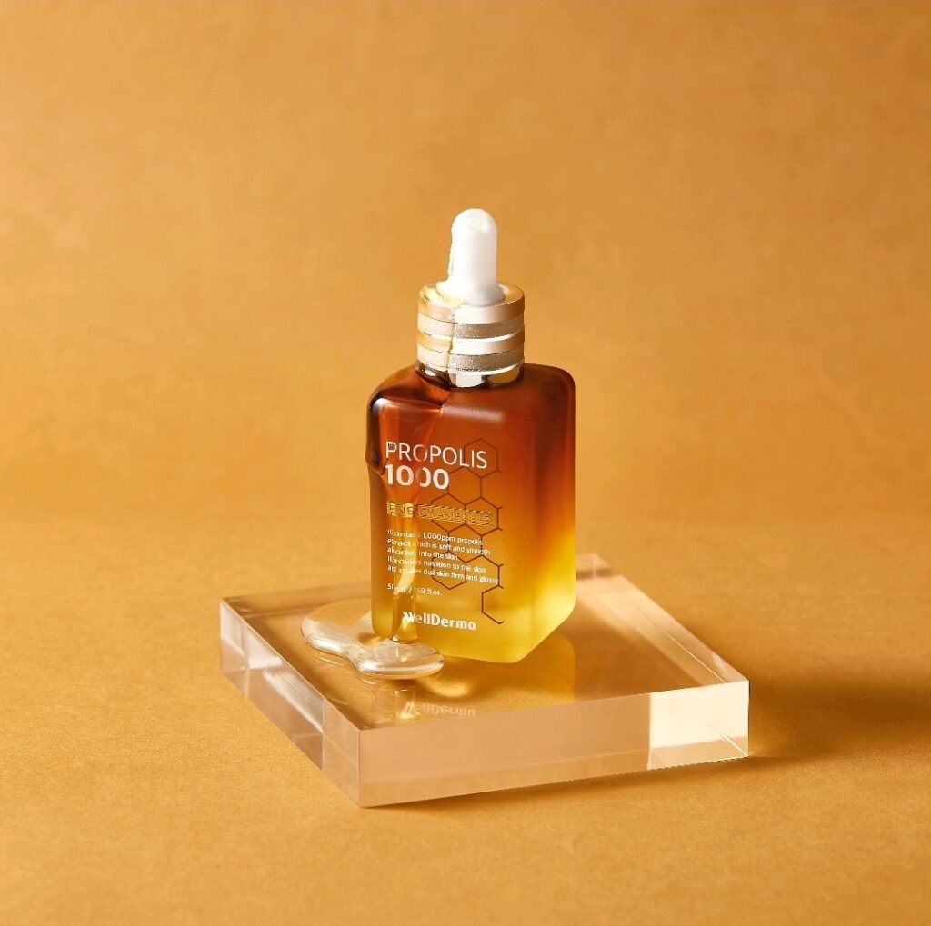 WellDerma Energy Ampoule Propolis 1000 Ампула для лица энергетическая с прополисом, 50 мл