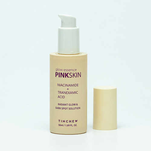 Осветляющая эссенция для лица TINCHEW Pinkskin Glow, сияние и увлажнение кожи